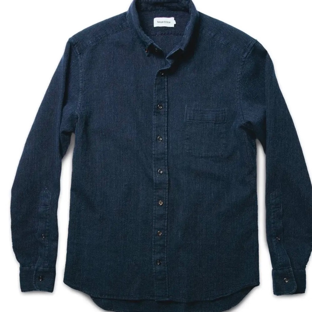Taylor Stitch Jack in Indigo Waffle